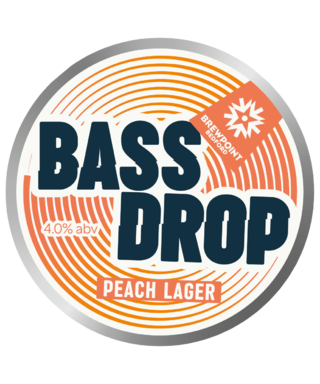 View the Bass Drop Peach Lager online at Brewpoint