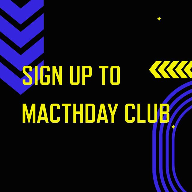 Sign Up to Matchday Club