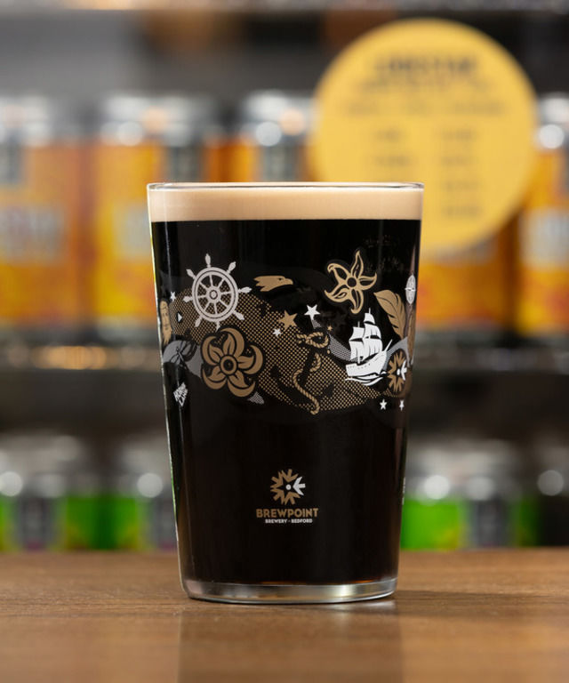 More views of Genesis Pint Glass