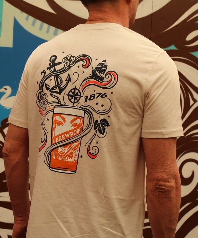 More views of Vintage White Brewpoint Josie Pint T-shirts