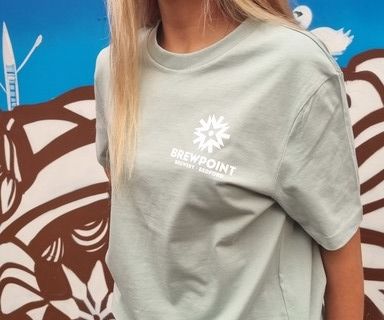View the Brewpoint Brewing T-Shirt - Aloe online at Brewpoint